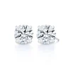 Round Lab Grown Diamond Studs