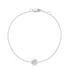 Round Solitaire Diamond Bracelet