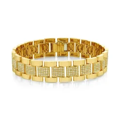 5 Row Jubilee Diamond Link Bracelet