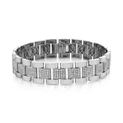 5 Row Jubilee Diamond Link Bracelet
