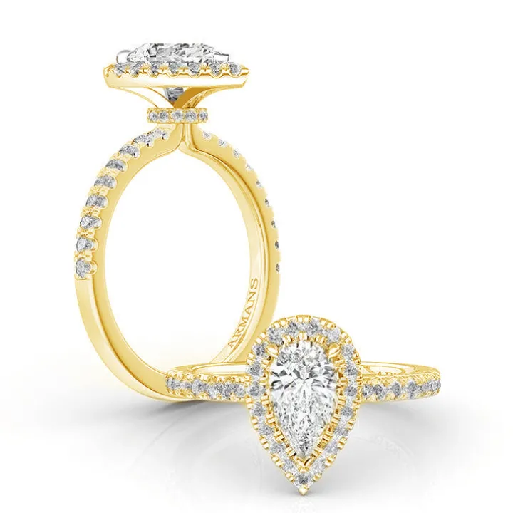 Royal Tear Engagement Ring