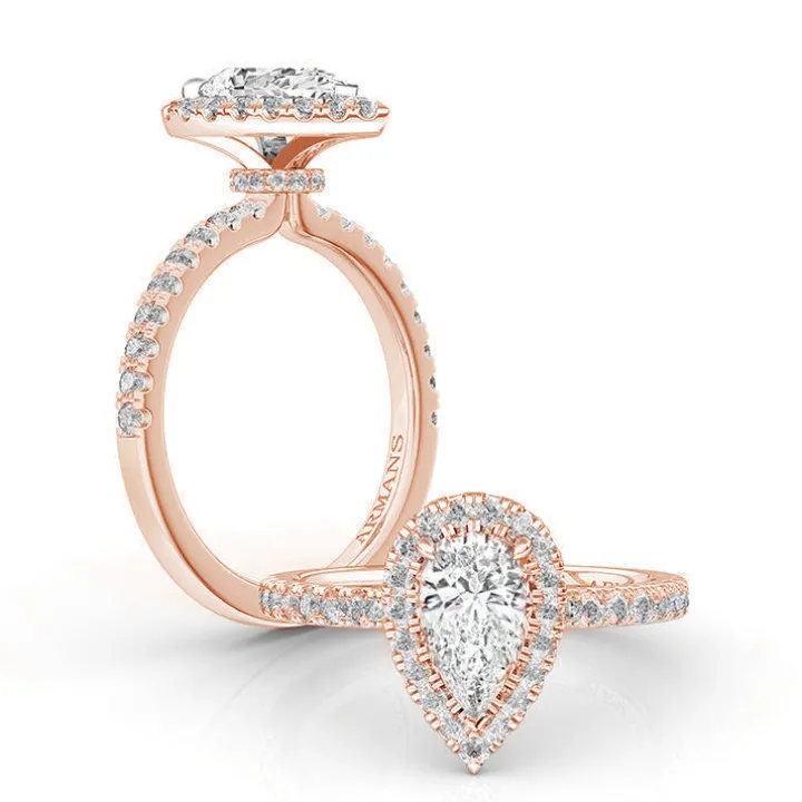 Royal Tear Lab Grown Engagement Ring