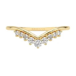 Royal Wishbone Diamond Ring