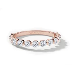 Sage Round Diamond Band
