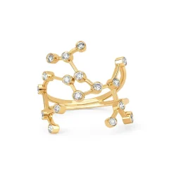 Sagittarius Diamond Constellation Ring