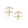 Sagittarius Diamond Zodiac Studs