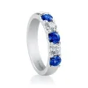 Sapphire Eternity Wedding Band