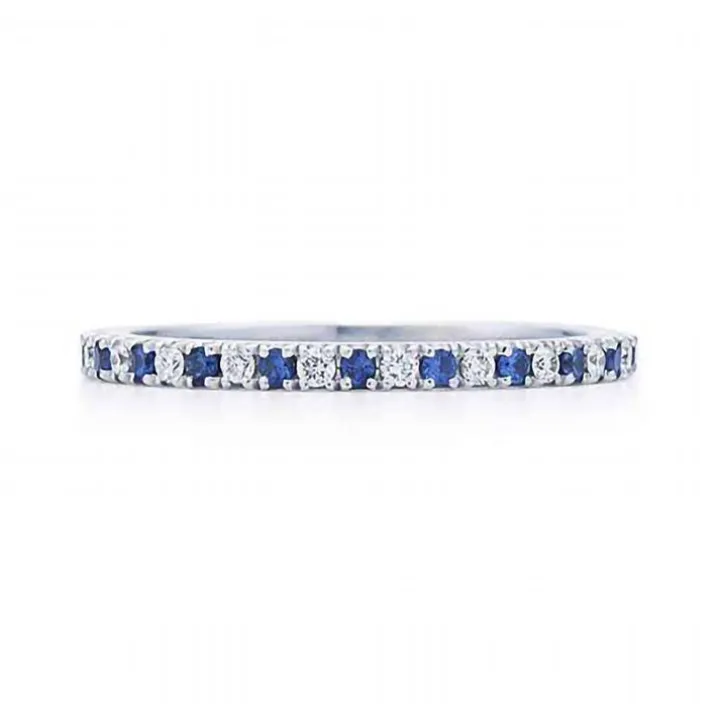 Sapphire Wedding Band