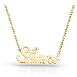 Script Name Necklace