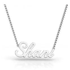 Script Name Necklace