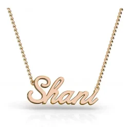 Script Name Necklace