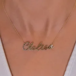 Script Name Necklace