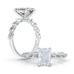 Shimmy Radiant Engagement Ring