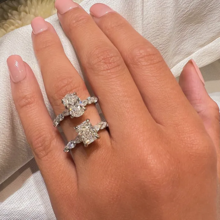 Shimmy Radiant Engagement Ring