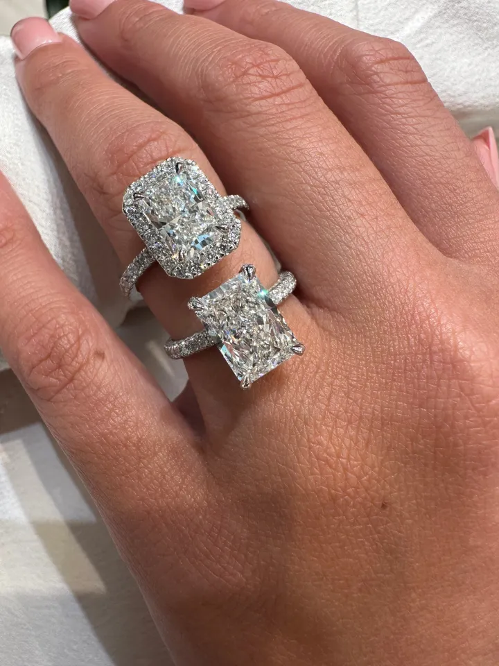 Snow White Engagement Ring