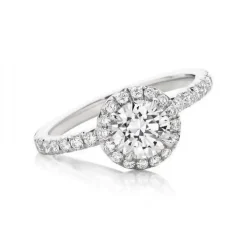 Solest Halo Engagement Ring
