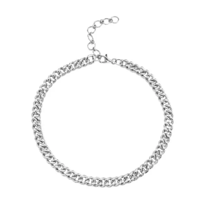 Solid Gold Link Necklace