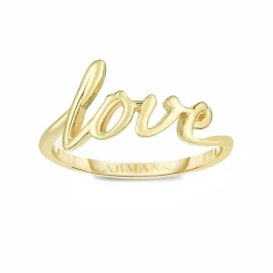 Solid Gold Love Ring