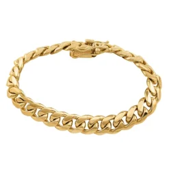 Solid Gold Miami Cuban Link Bracelet - 11mm