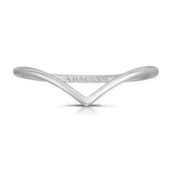 Solid Gold V Ring
