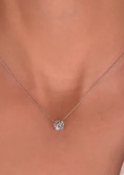 Solitaire Diamond Pendant