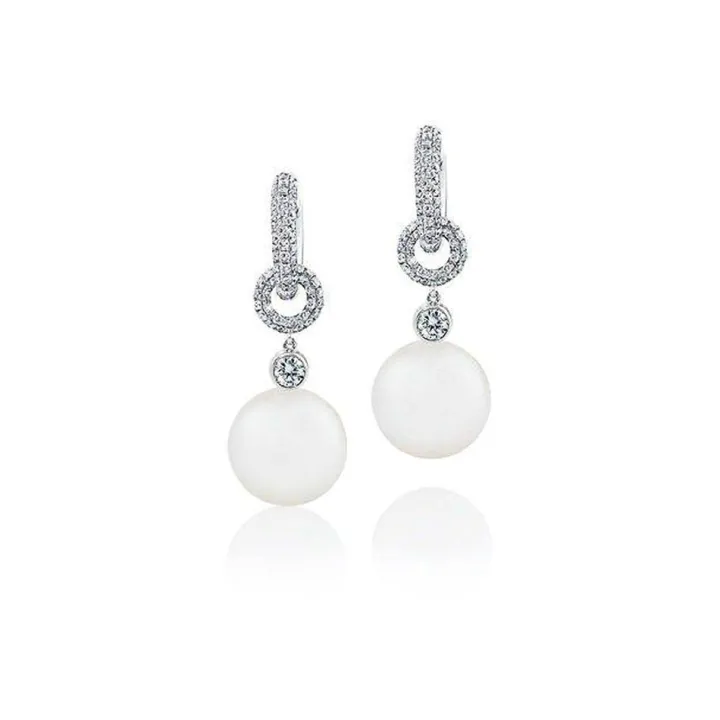 South Sea Pearl Drop Earrings