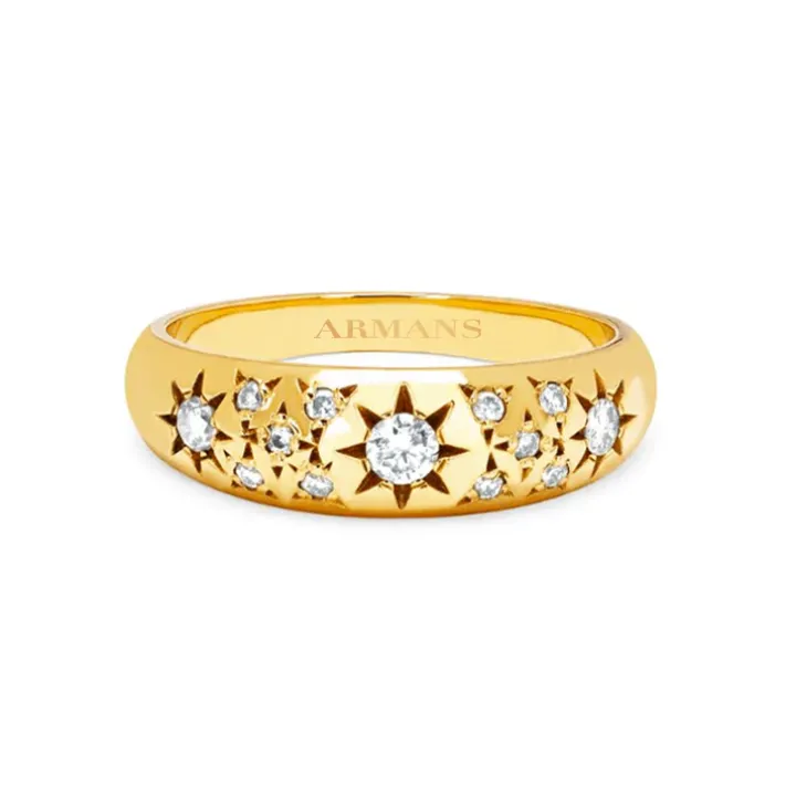 Starry Night Diamond Ring