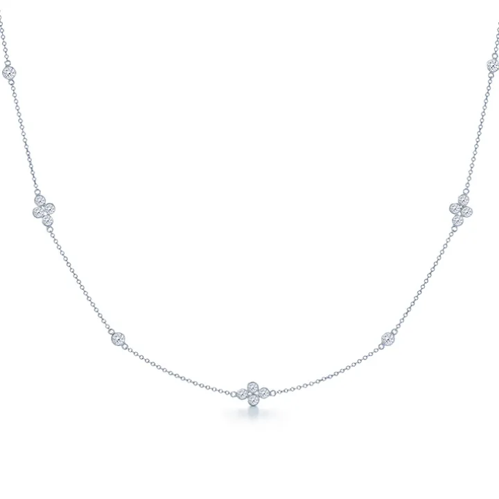 String of Diamonds Necklace