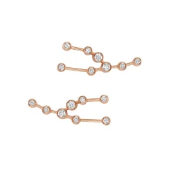 Taurus Diamond Constellation Studs