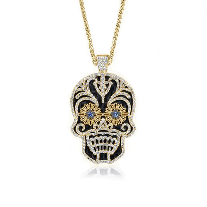The Calavera Sugar Skull Necklace