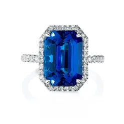 The Esperance Lab Grown Sapphire Engagement Ring