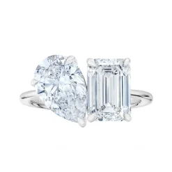 The Tango Two Stone Engagement Ring