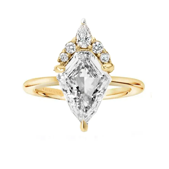 Tiara Diamond Lab Engagement Ring