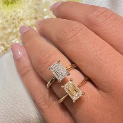 Tiffany Emerald Engagement Ring