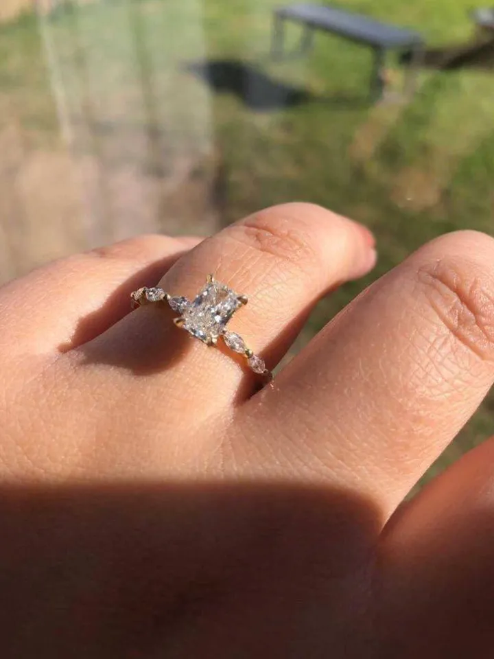 Tinkerbell Lab Grown Engagement Ring
