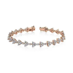 Trio Cluster Diamond Bracelet