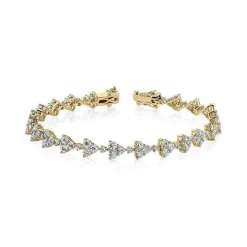 Trio Cluster Diamond Bracelet