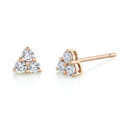 Trio Diamond Studs