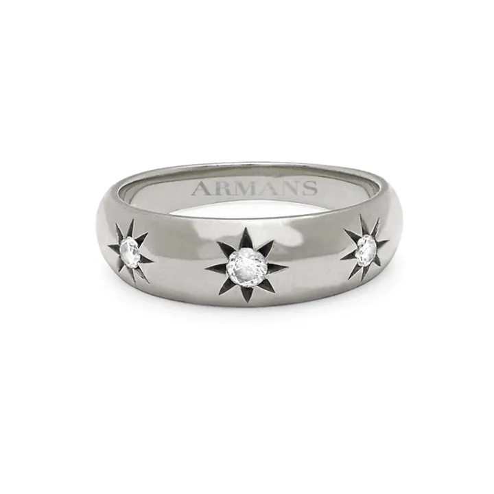 Tristar Diamond Ring