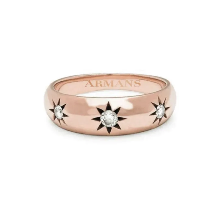 Tristar Diamond Ring
