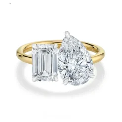 Twice The Ice Two Stone Engagement Ring