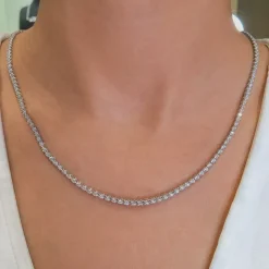 Uniform Tennis Necklace