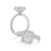 Valeria Cushion Engagement Ring