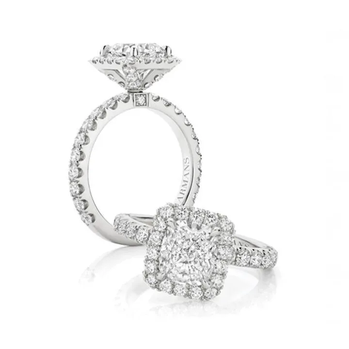 Valeria Cushion Engagement Ring