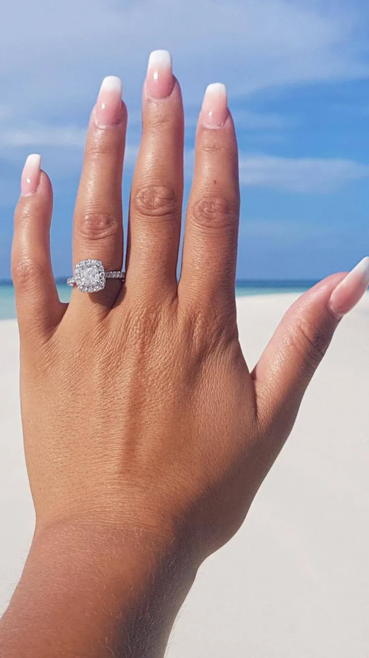 Valeria Cushion Engagement Ring