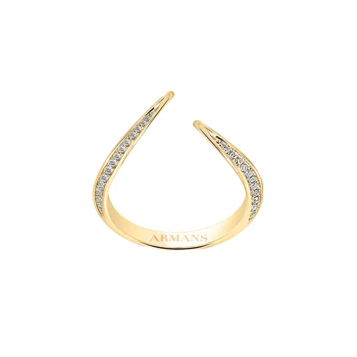 Wrap Diamond Wedding Band