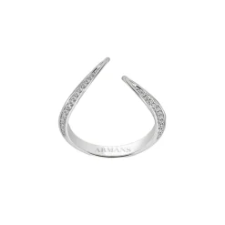 Wrap Diamond Wedding Band