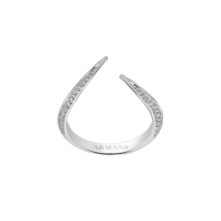 Wrap Diamond Wedding Band