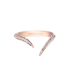 Wrap Diamond Wedding Band